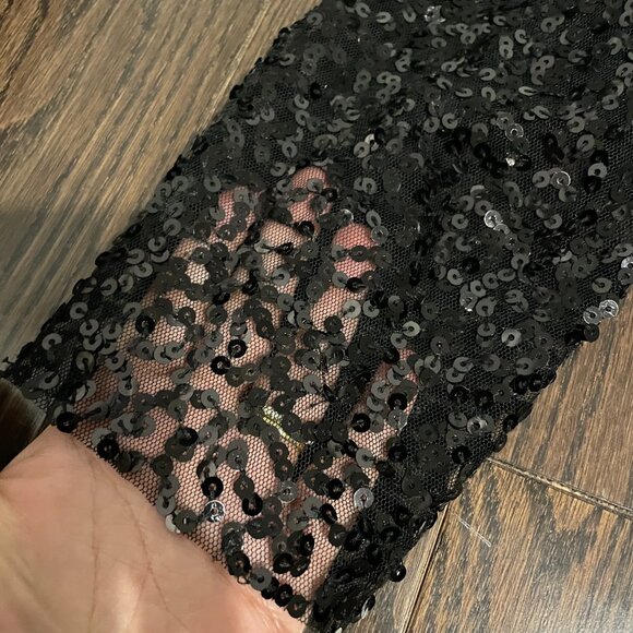 Smart Set Black Sequins Mini Dress - Picture 4 of 9